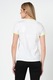 EDC by Esprit, Тениска от органичен памук с надпис, Бял, L