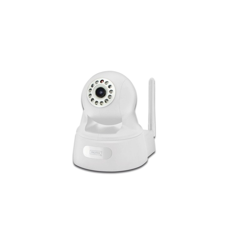 Камера за наблюдение IP ASSMANN DN-16036, с наклон и завъртане, 3.6 мм обектив, Wi-Fi, Day-Night, IR прожектор, H.264, 2Mpix