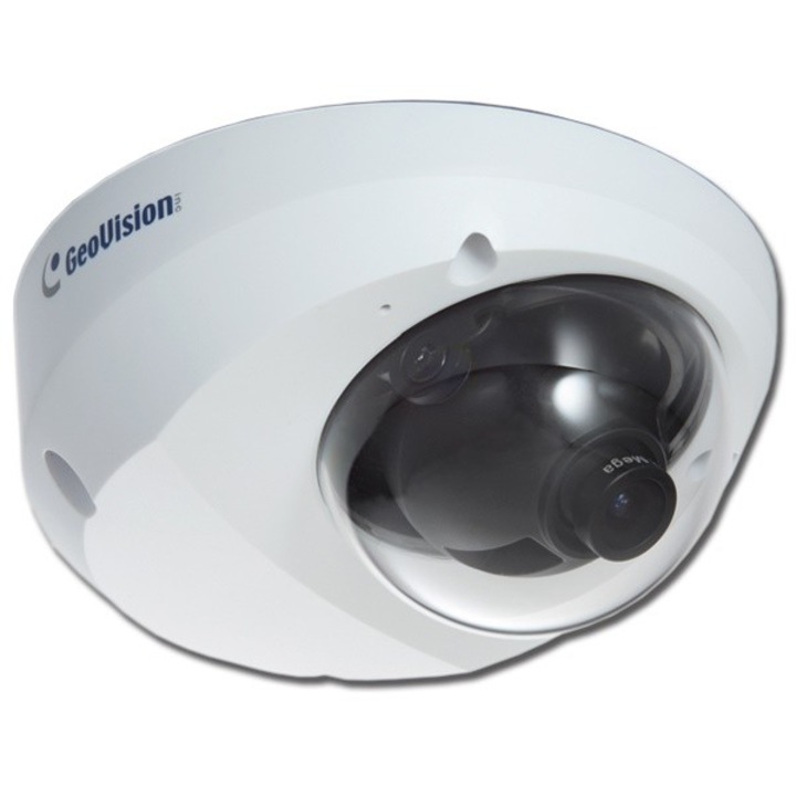 Камера за наблюдение IP GeoVision GV-MFD520, 5 Mpix, Mini Fixed Dome, 2.54 мм обектив, PoE, H.264
