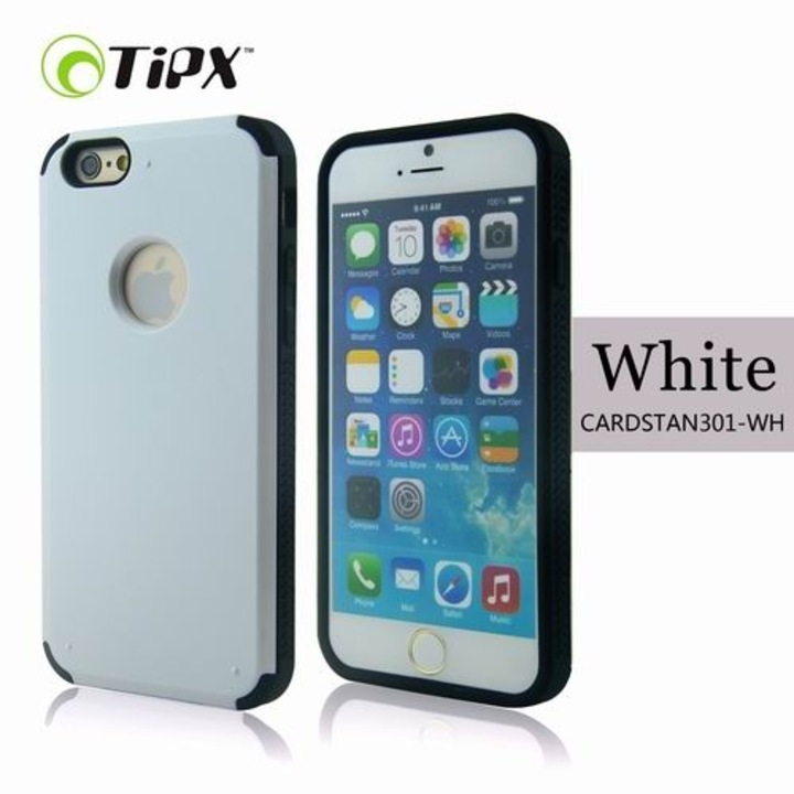 Кейс TIPX Cardstan Case за iPhone 6, iPhone 6S, бял