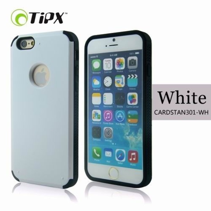 Кейс TIPX Cardstan Case за iPhone 6 Plus, iPhone 6S Plus, Бял
