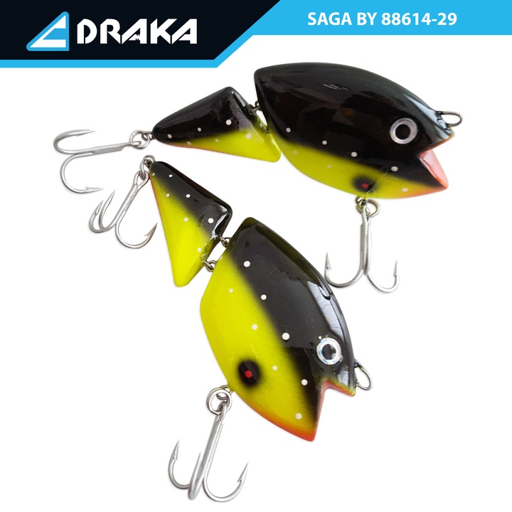 Wobbler Draka "Saga" BY, 11 cm. -1,5 m