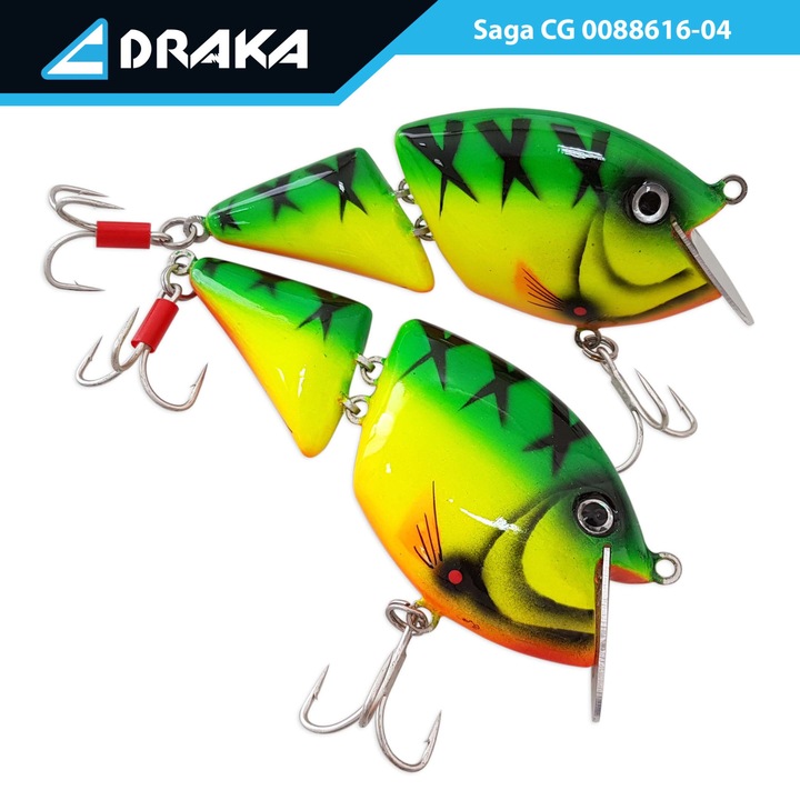 Momeala Wobbler Draka "Saga" FT, 11 cm. -2 m., lopata metalica