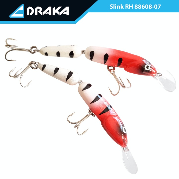 Momeala Wobbler Draka "Slink JT" RH, 12 cm. -3,5 m, lopata de plastic