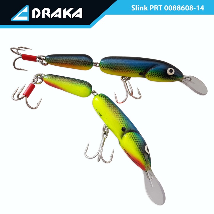 Naluca Wobbler Draka "Slink JT" PRT, 12 cm. -3,5 m., lopata de plastic