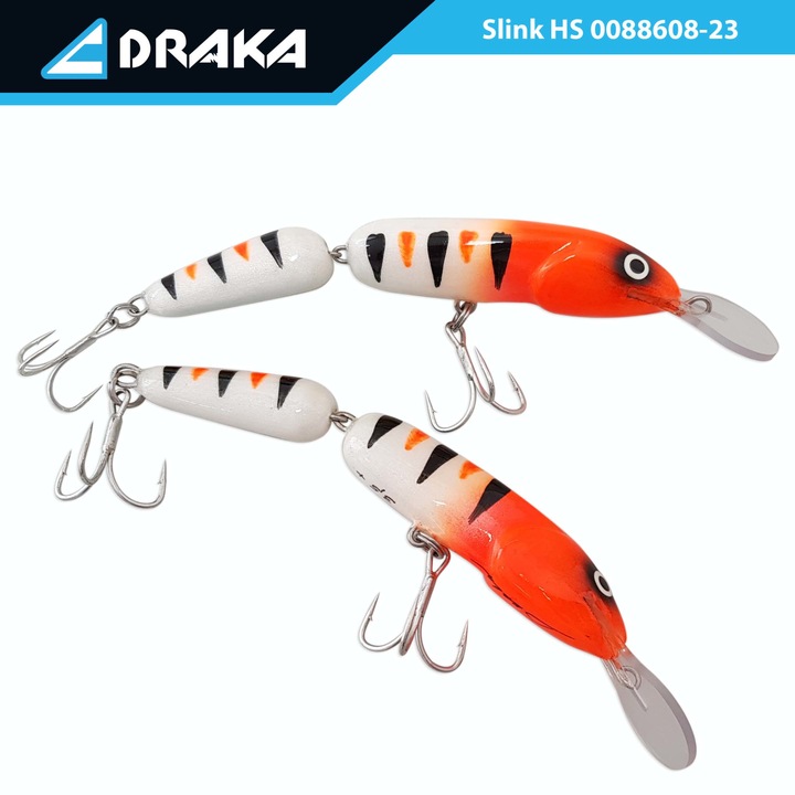 Wobbler, DRAKA, Slink JT, CG, 12 cm. -3.5 m, Lopata de plastic