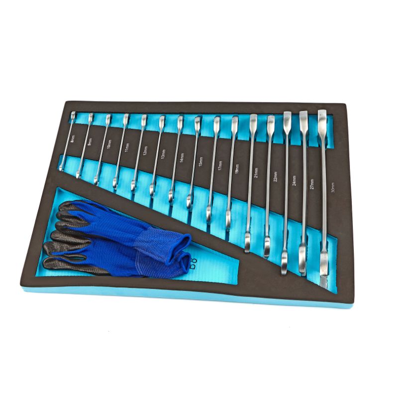 Modul dulap chei inelare combinate cu clichet 16 piese