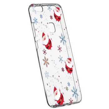 Husa de protectie Mos Craciun, Christmas pentru Huawei Honor 8X/ View 10 Lite, rezistenta la uzura, anti-alunecare, din silicon Premium, 308 Husa de protectie Mos Craciun, Christmas pentru Huawei Honor 8X/ View 10 Lite, rezistenta la uzura, anti-alunecare, din silicon Premium, 308