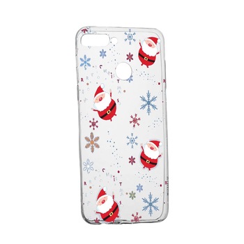 Husa de protectie Mos Craciun, Christmas pentru Xiaomi Mi8 Lite, rezistenta la uzura, anti-alunecare, din silicon Premium, 308 Husa de protectie Mos Craciun, Christmas pentru Xiaomi Mi8 Lite, rezistenta la uzura, anti-alunecare, din silicon Premium, 308