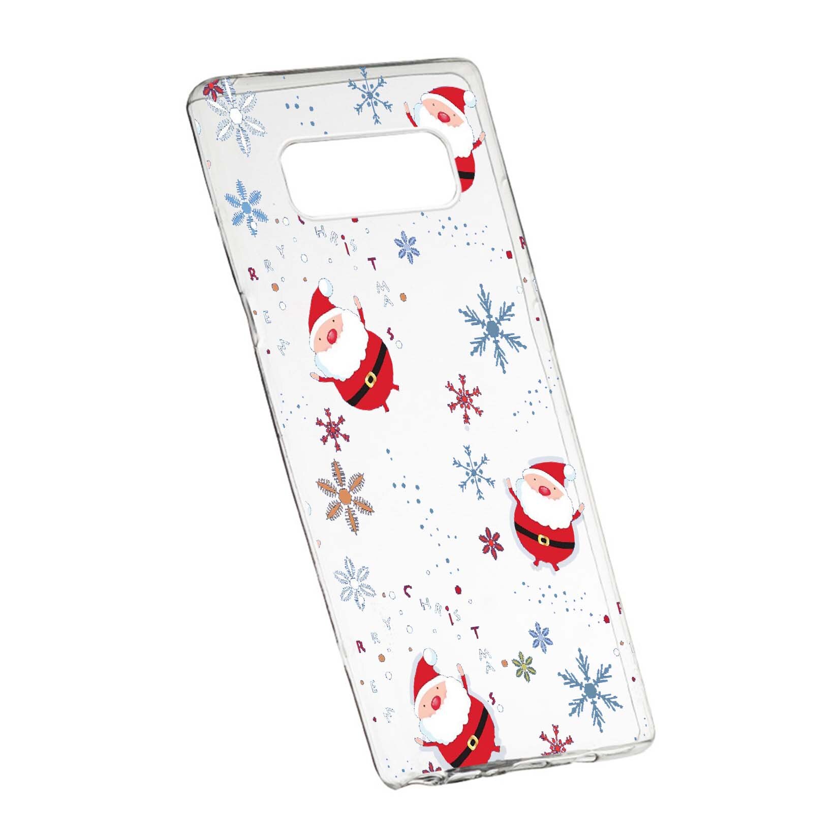 Husa de protectie Mos Craciun, Christmas pentru Samsung Galaxy S10Lite/S10e, rezistenta la uzura, anti-alunecare, din silicon Premium, 308