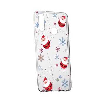 Husa de protectie Mos Craciun, Christmas pentru Huawei Honor 20 Lite/ Honor 10i, rezistenta la uzura, anti-alunecare, din silicon Premium, 308 Husa de protectie Mos Craciun, Christmas pentru Huawei Honor 20 Lite/ Honor 10i, rezistenta la uzura, anti-alunecare, din silicon Premium, 308