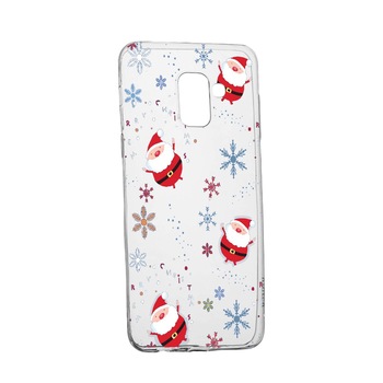 Husa de protectie Mos Craciun, Christmas pentru Samsung Galaxy Galaxy A6 Plus / J8 2018, rezistenta la uzura, anti-alunecare, din silicon Premium, 308 Husa de protectie Mos Craciun, Christmas pentru Samsung Galaxy Galaxy A6 Plus / J8 2018, rezistenta la uzura, anti-alunecare, din silicon Premium, 308