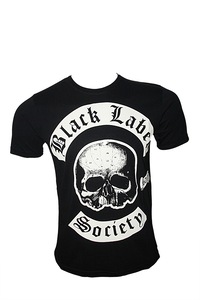 Tricou negru pentru barbati: Black Label Society - Skull, L ...