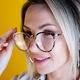 Ochelari Protectie Calculator, uVision Erika Tigra, anti Lumina Albastra, Protectie ecran Telefon, Calculator, Toc si Test filtru lumina albastra inclus, marime universala