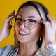 Ochelari Protectie Calculator, uVision Erika Tigra, anti Lumina Albastra, Protectie ecran Telefon, Calculator, Toc si Test filtru lumina albastra inclus, marime universala