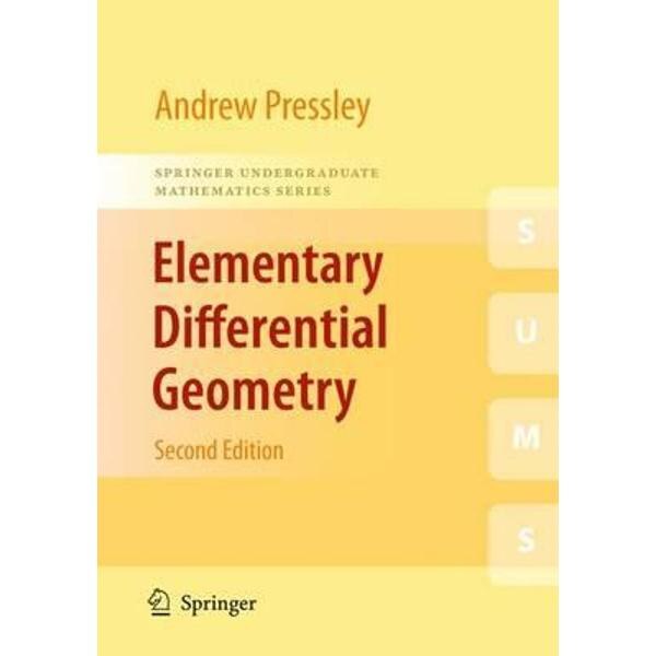 Elementary Differential Geometry