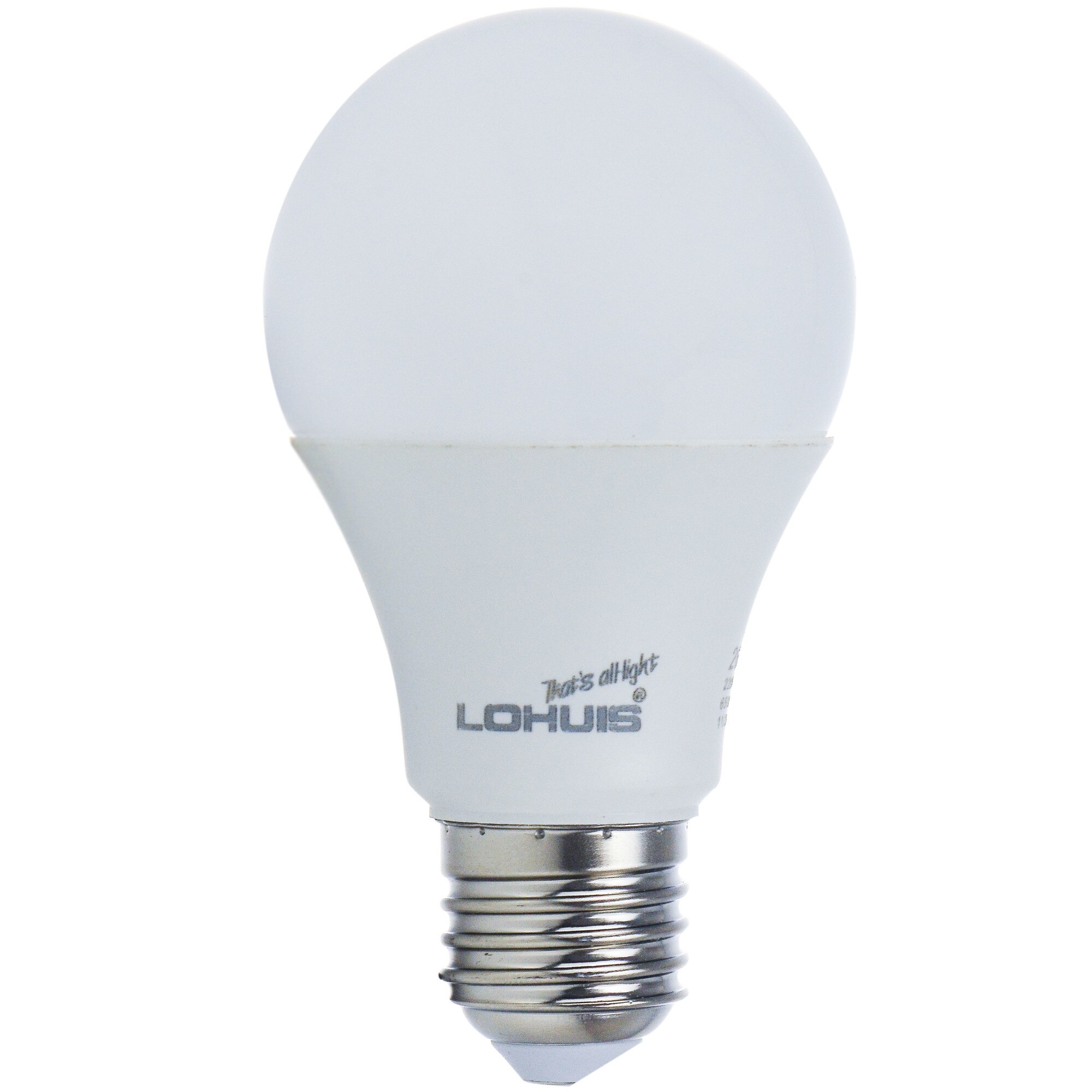 Bec LED LOHUIS, forma A60, E27, 9.5W, 30000 ore, lumina rece