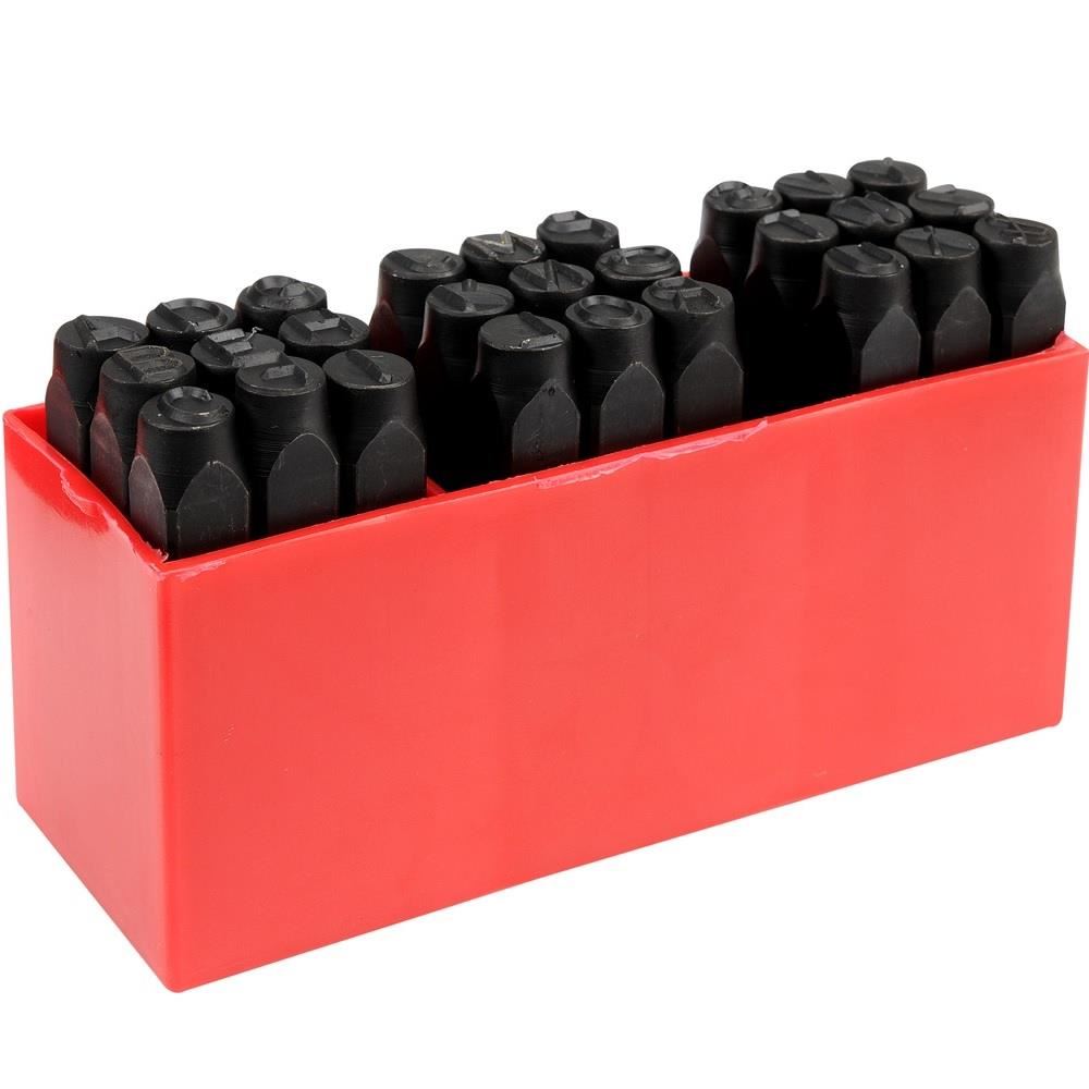 Set poansoane litere A-Z, Yato YT-6863, 27 buc, 8 mm