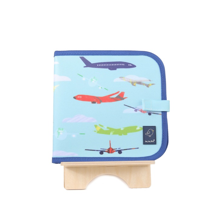 Újrafelhasználható rajzkönyv - Repülőgép - Doodle It & Go törölhető könyv - Aeroplane - Jaq Jaq Bird