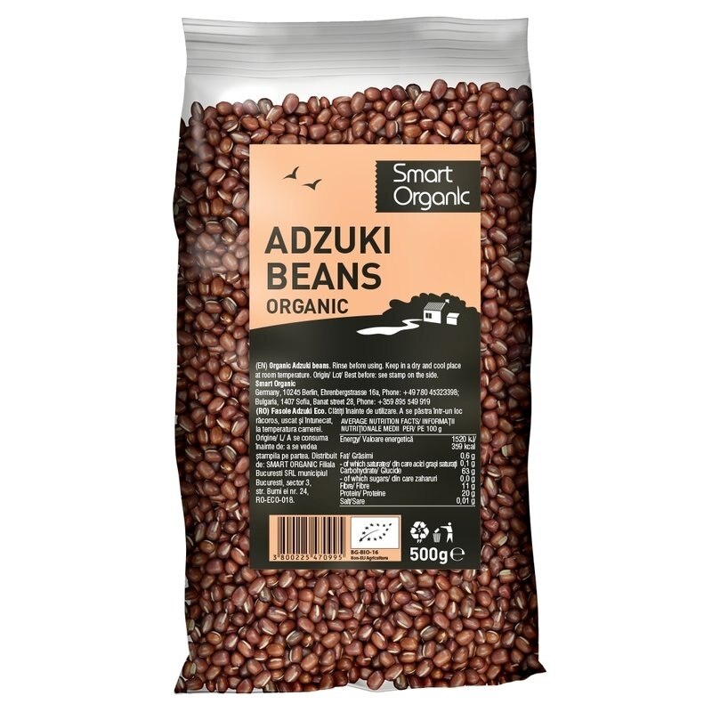 Fasole Azuki eco, Dragon Superfoods 500g