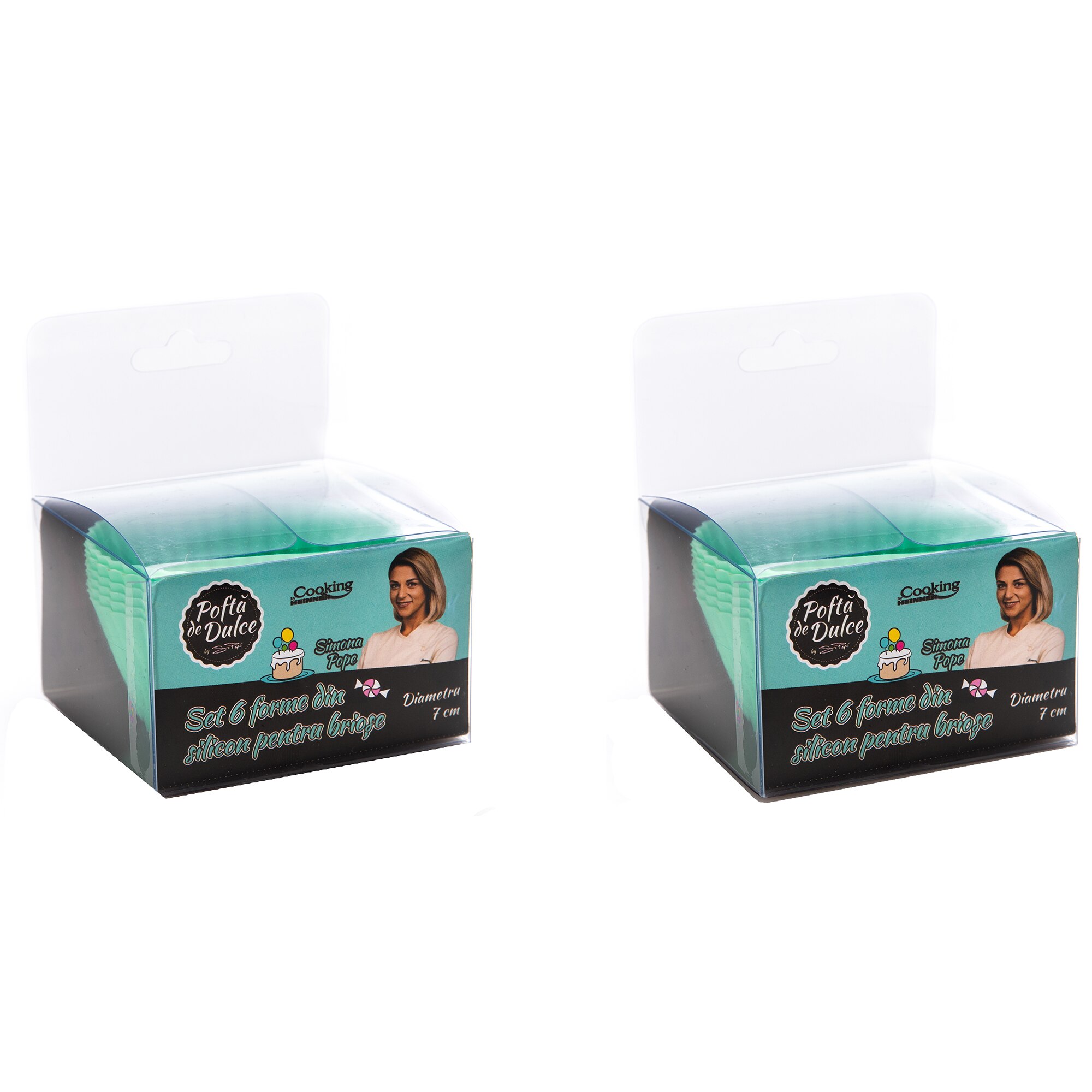 Set 12 forme briose Cooking by Heinner Simona Pope, 7 cm