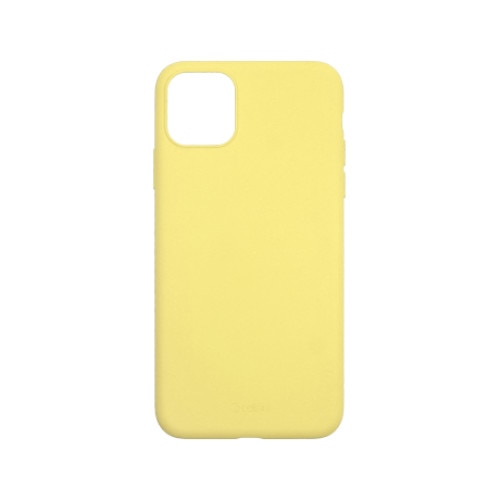 Husa Protectie Spate Cellara Din Silicon Colectia Slim Pentru iPhone 11 Pro - Galben