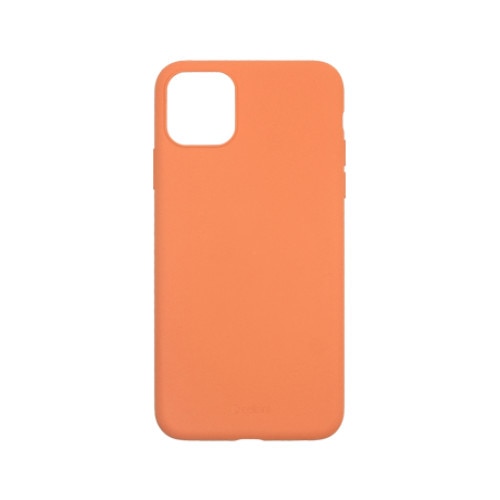 Husa Protectie Spate Cellara Din Silicon Colectia Slim Pentru iPhone 11 Pro Max - Portocaliu