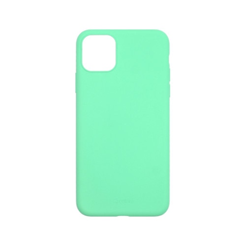 Husa Protectie Spate Cellara Din Silicon Colectia Slim Pentru iPhone 11 Pro Max - Verde Deschis