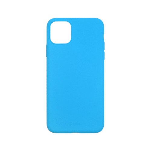 Husa Protectie Spate Cellara Din Silicon Colectia Slim Pentru iPhone 11 Pro - Fluorescent Albastru