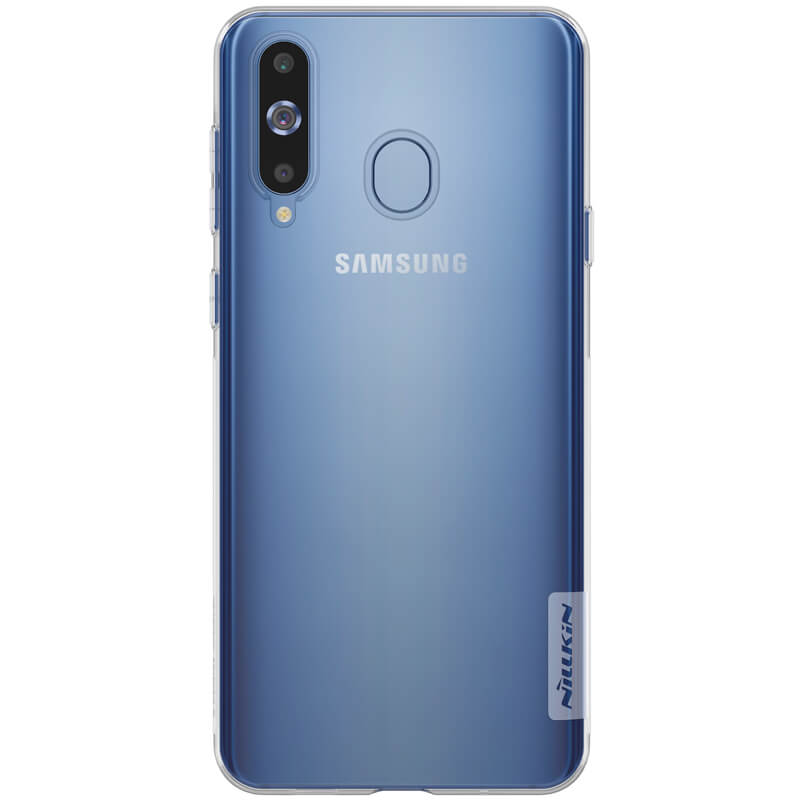 Husa din silicon Nillkin pentru Samsung Galaxy A8s, alb transparent