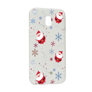 Husa de protectie Mos Craciun, Christmas pentru Samsung Galaxy J7 2018, rezistenta la uzura, anti-alunecare, din silicon Premium, W308 Husa de protectie Mos Craciun, Christmas pentru Samsung Galaxy J7 2018, rezistenta la uzura, anti-alunecare, din silicon Premium, W308