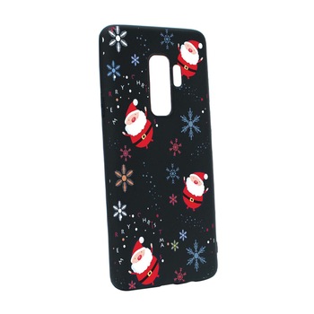 Husa de protectie Mos Craciun, Christmas pentru Samsung Galaxy S9, rezistenta la uzura, anti-alunecare, din silicon Premium, B308 Husa de protectie Mos Craciun, Christmas pentru Samsung Galaxy S9, rezistenta la uzura, anti-alunecare, din silicon Premium, B308