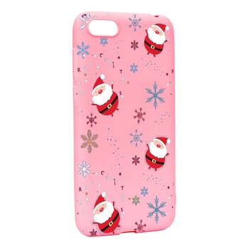 Husa de protectie Mos Craciun, Christmas pentru Apple iPhone 6 / 6S, rezistenta la uzura, anti-alunecare, din silicon Premium, P308 Husa de protectie Mos Craciun, Christmas pentru Apple iPhone 6 / 6S, rezistenta la uzura, anti-alunecare, din silicon Premium, P308