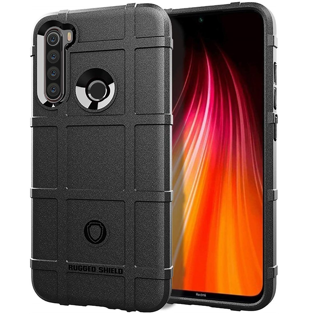 Husa Xiaomi Note 8T Rugged Square Black