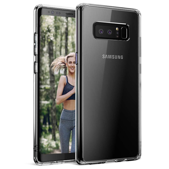 Капак за Samsung Galaxy Galaxy Note 8, GloMax Perfect Fit, Прозрачен