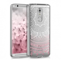 Husa Zte axon 7 mini, silicon, roz, 39365.01