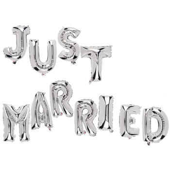 SET 1BUC Pachet baloane folie Just Married - 40 cm, Radar 62/0819 SET 1BUC Pachet baloane folie Just Married - 40 cm, Radar 62/0819