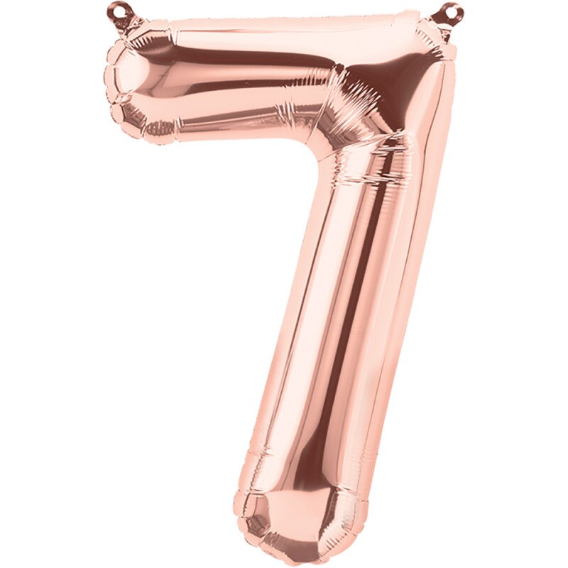 Balon Folie Cifra 7 Rose Gold - 16