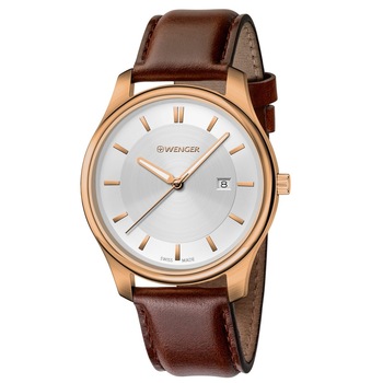 Ceas barbatesc Wenger 01.1441.107, Auriu Ceas barbatesc Wenger 01.1441.107, Auriu