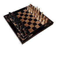 joc sah si table 50 x 25 alb negru imagen 58_1_
0