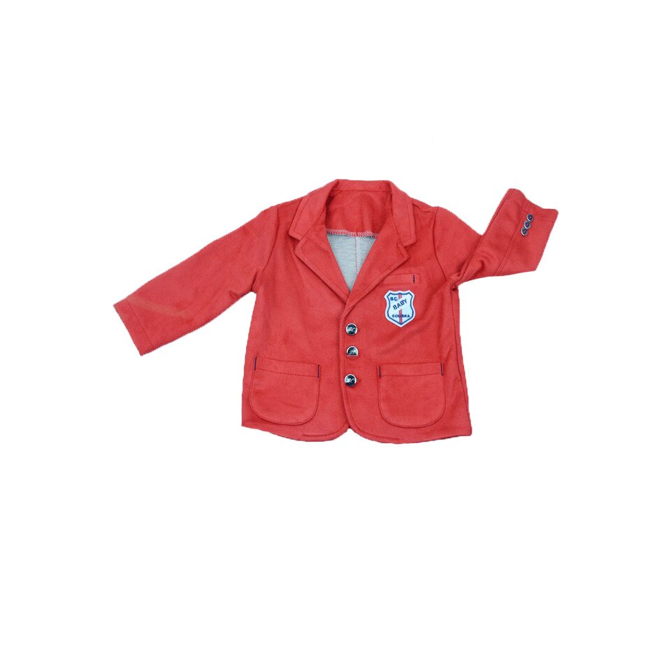 Sacou pentru baieti Baby Colibra 7876080, Rosu