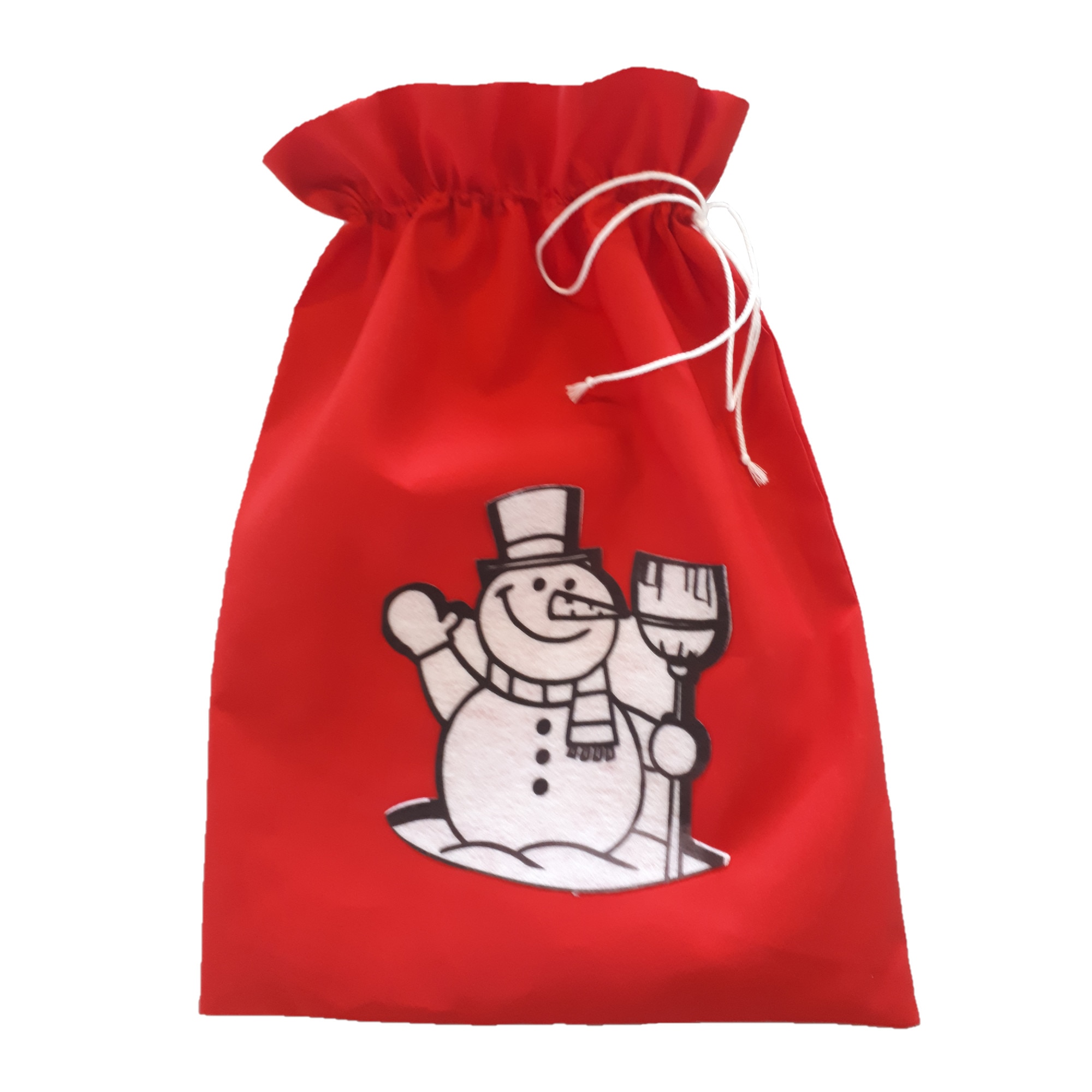 Saculet de Craciun, Topp, 35 x 40 cm, Rosu