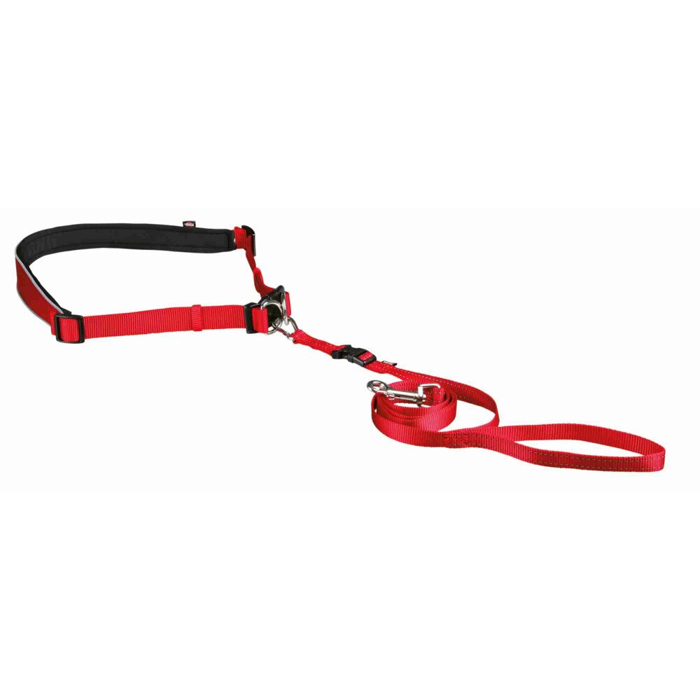 Lesa/Centura Trixie Hands Free 1.20 m/15 mm/60-130 cm / 25 mm pentru caini mici si mijlocii 12765