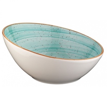 Bol inclinat portelan, 18cm, 400cc, Bonna-Aqua, 010125 Bol inclinat portelan, 18cm, 400cc, Bonna-Aqua, 010125