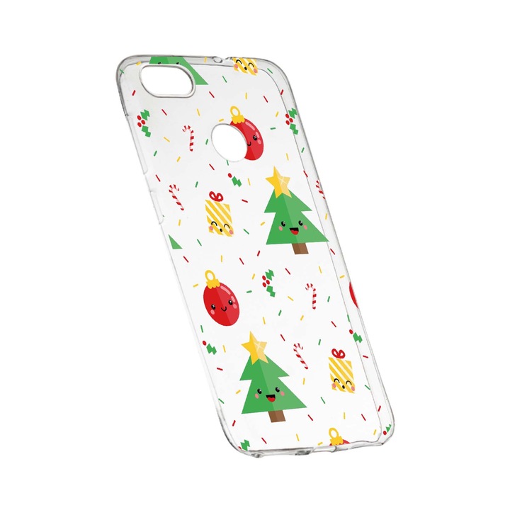 Коледен защитен калъф за HTC Desire 12 Plus, износоустойчив, противоплъзгащ, премиум силикон, 309