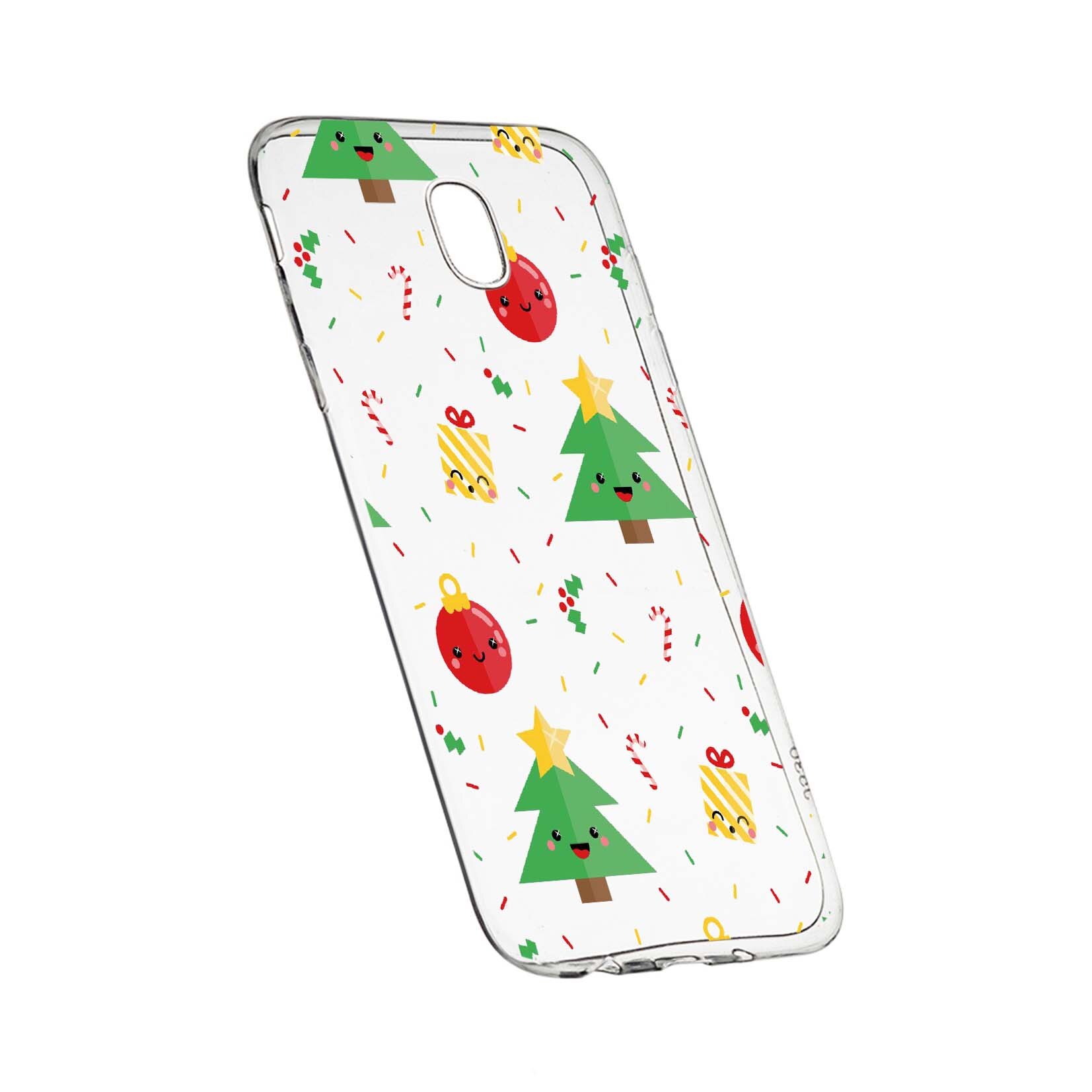Husa de protectie Craciun, Christmas pentru Samsung Galaxy J5 2017, rezistenta la uzura, anti-alunecare, din silicon Premium, 309