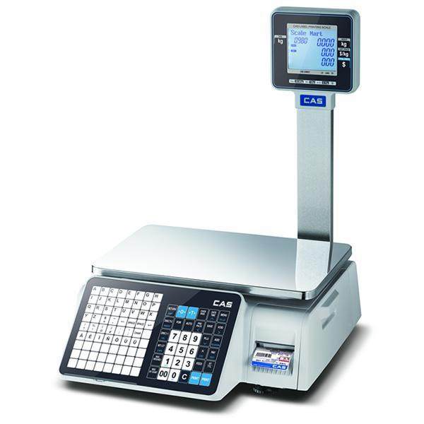 Cantar cu etichetare CAS CL3000 15P, 6/15Kg, LCD, USB, LAN, RS232 - aviz metrologic