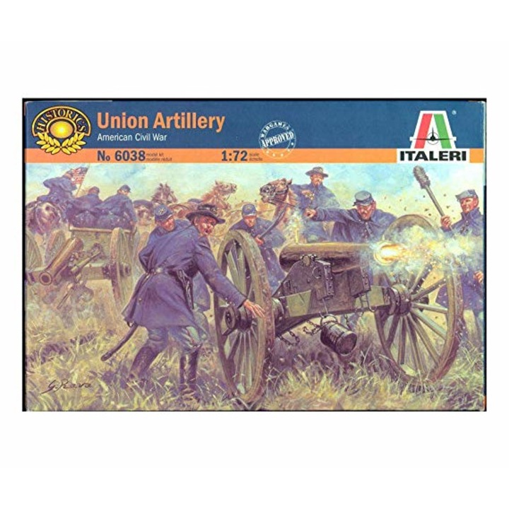 Комплект фигурки на войници ITALERI Артилерия на Съюза за гражданска война на САЩ 23 бр. 1:72 ITA 6038