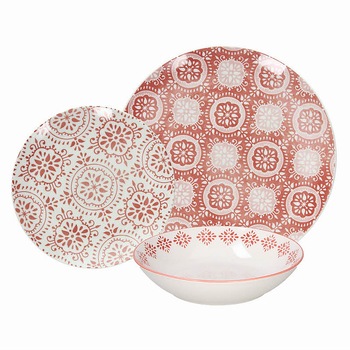 Set Vesela 18 Piese Coral Set Vesela 18 Piese Coral