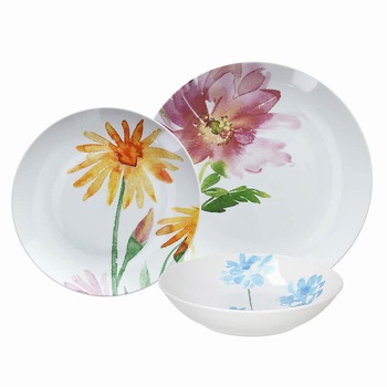 Set Vesela 18 Piese Bouquet Set Vesela 18 Piese Bouquet